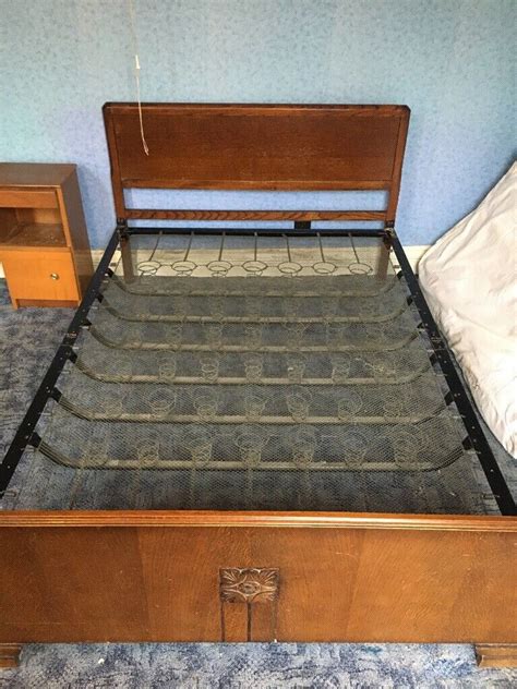 old fashioned spring bed frame